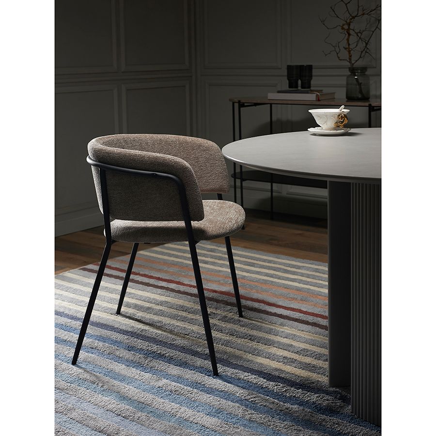 Стул Хелнинг, мягкий шенилл, капучино | Replace