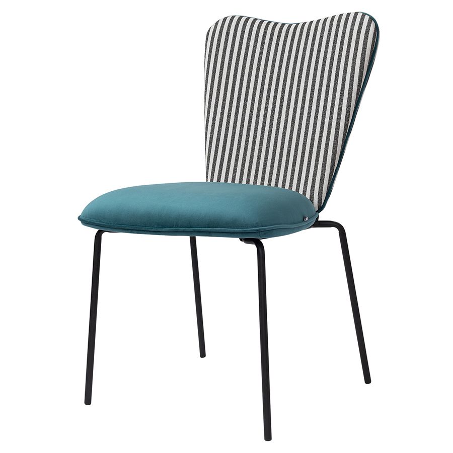 Стул Помпадур, велюр, изумрудный | Replace