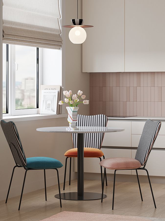 Стул Помпадур, велюр, терракотовый | Replace