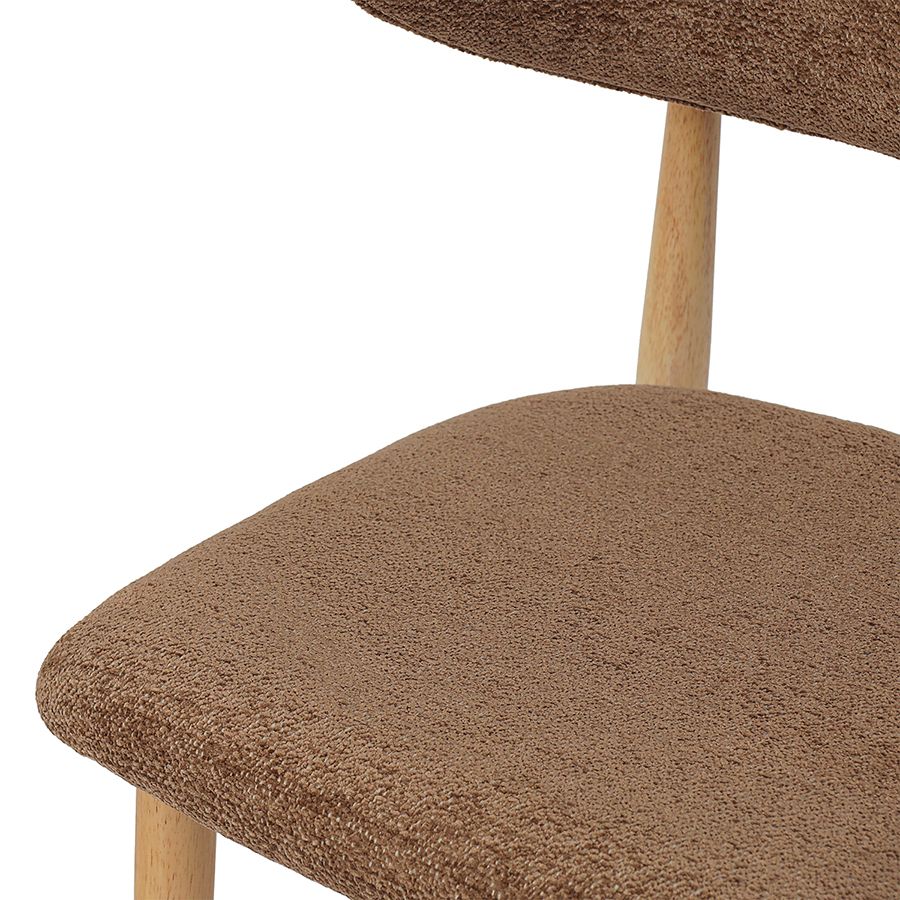 Стул Стоун, мягкий шенилл, кофе с молоком | Replace