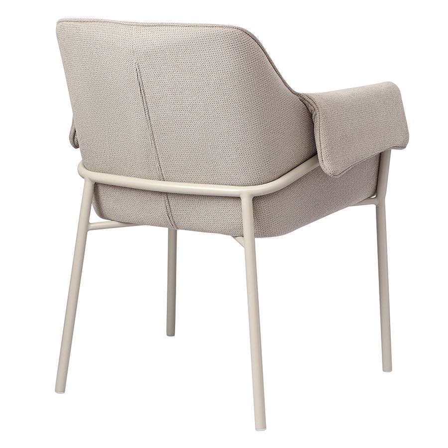Стул Алине, шенилл, серо-бежевый/бежевый | Replace