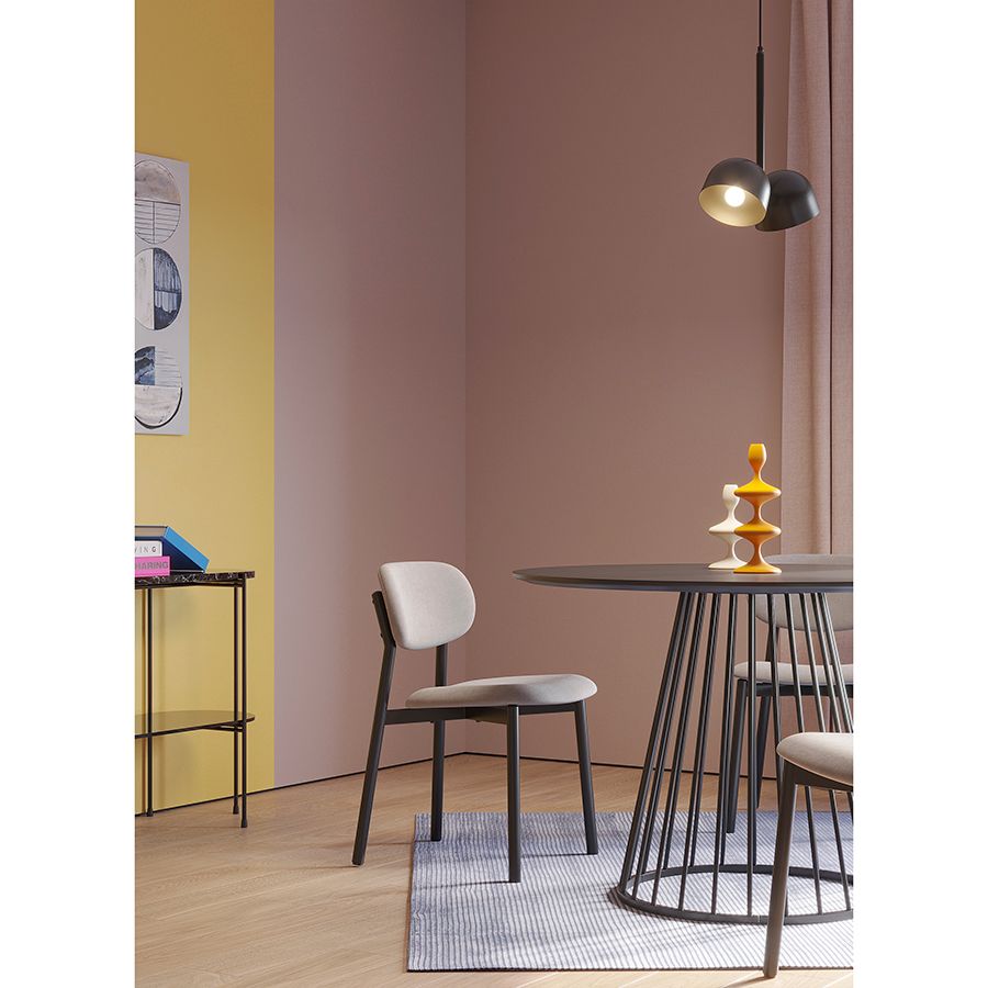 Стул Роунд, рогожка, дымчато-серый | Replace