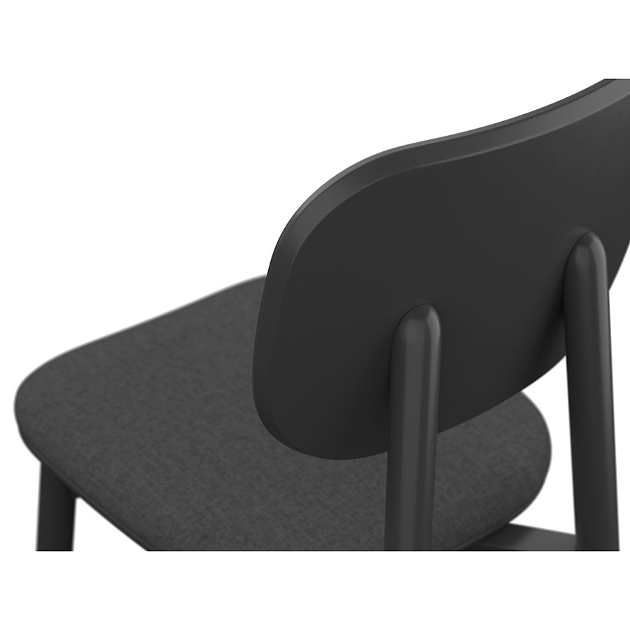 Стул Сага, рогожка, темно-серый | Replace