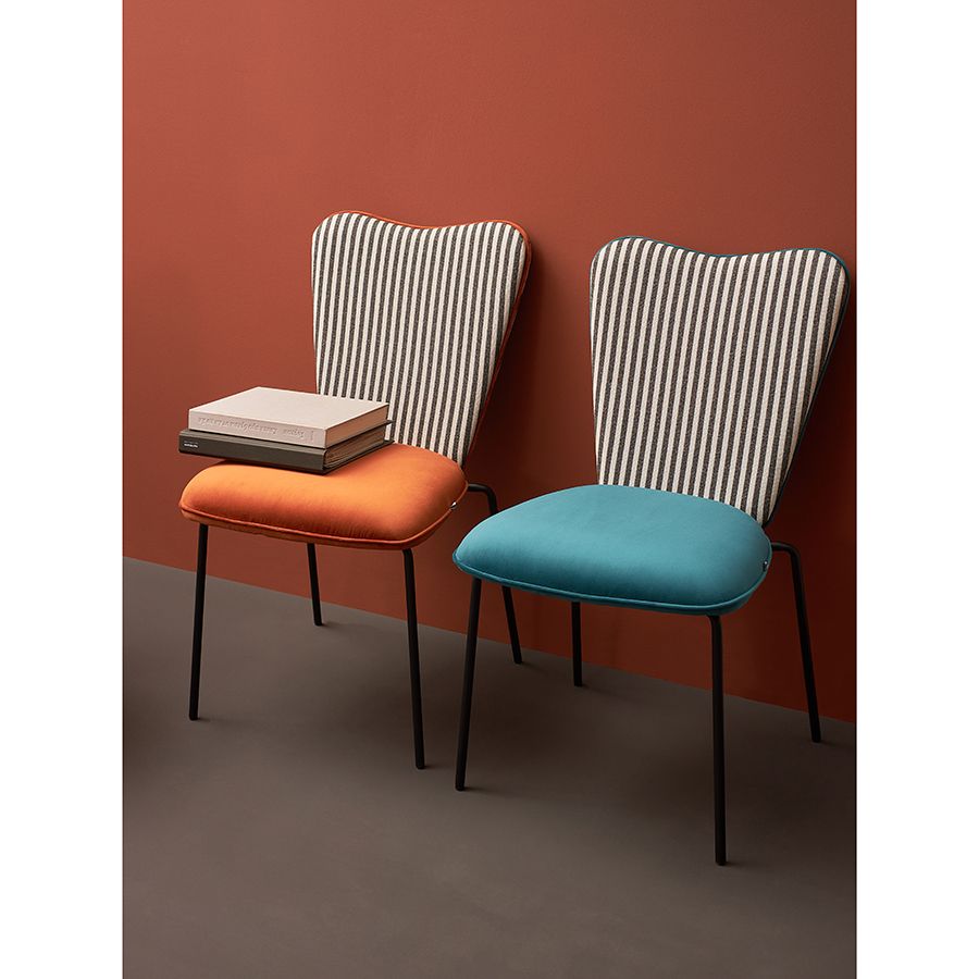 Стул Помпадур, велюр, терракотовый | Replace