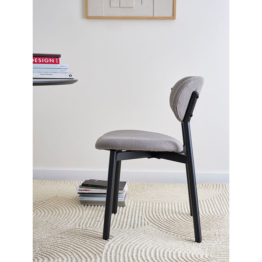 Стул Роунд, рогожка, дымчато-серый | Replace