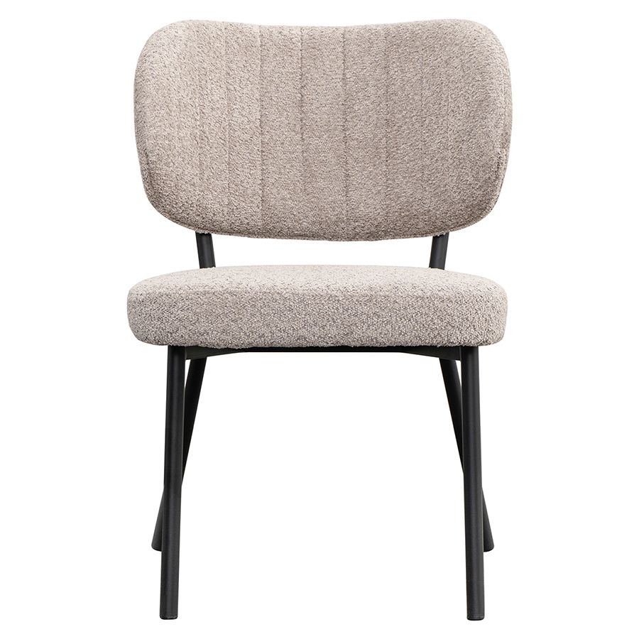 Стул Робби, букле, серо-бежевый | Replace