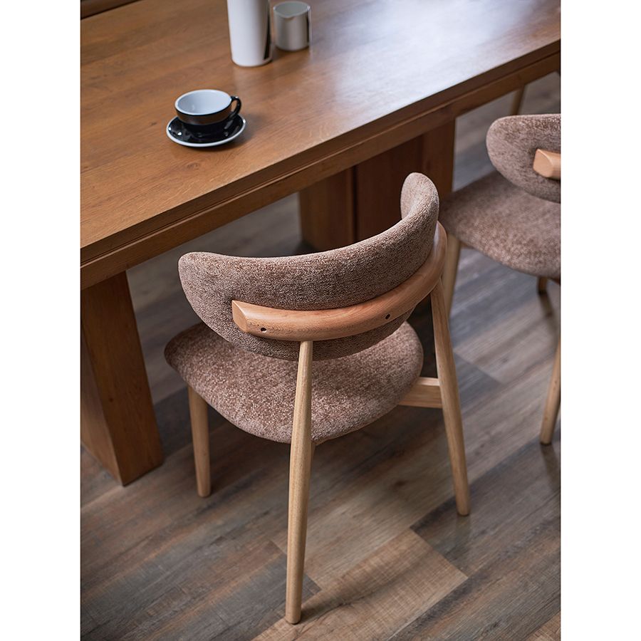 Стул Стоун, мягкий шенилл, кофе с молоком | Replace