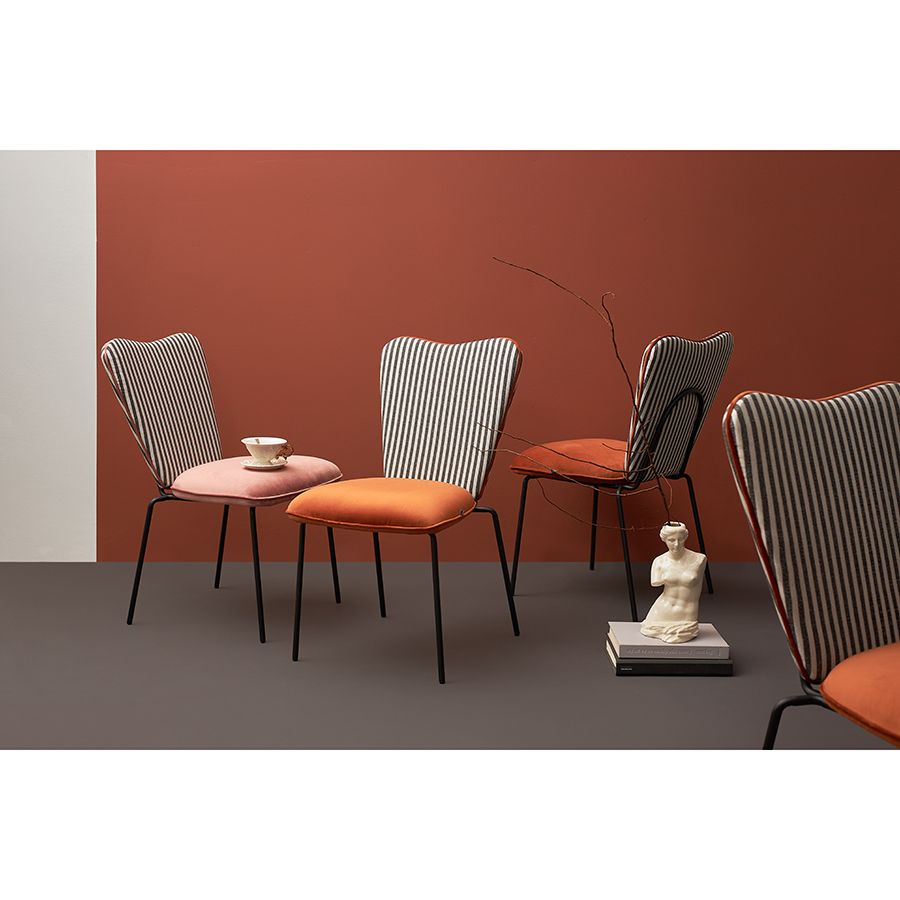 Стул Помпадур, велюр, терракотовый | Replace