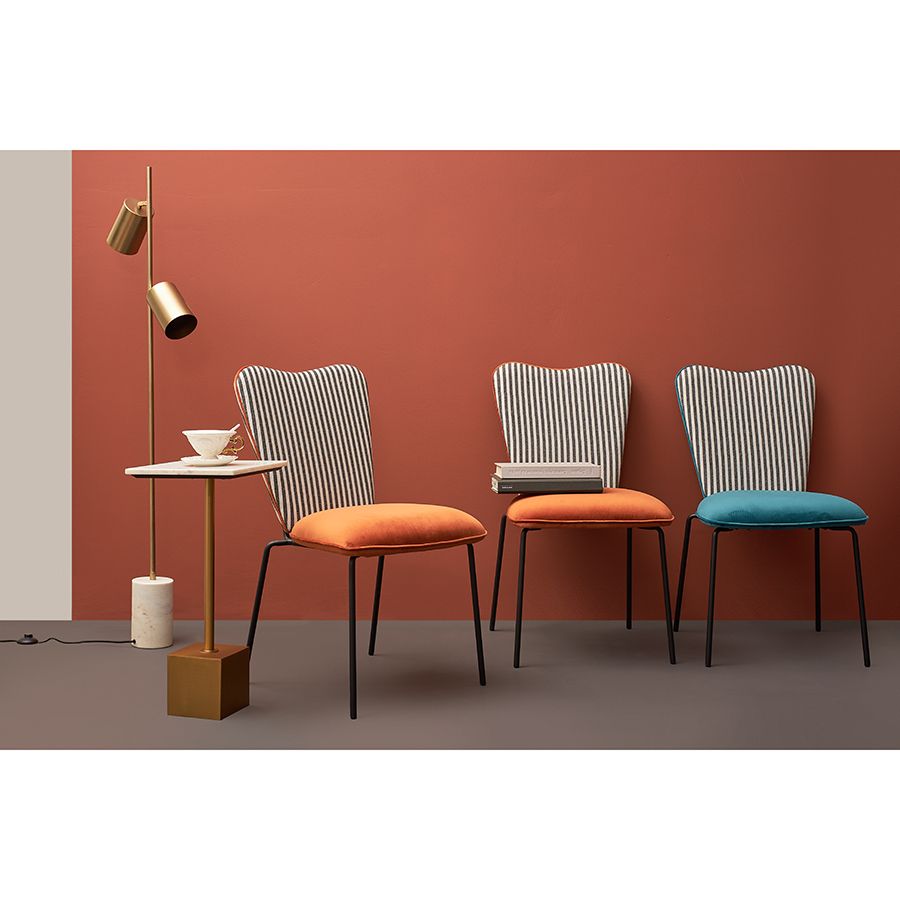 Стул Помпадур, велюр, терракотовый | Replace