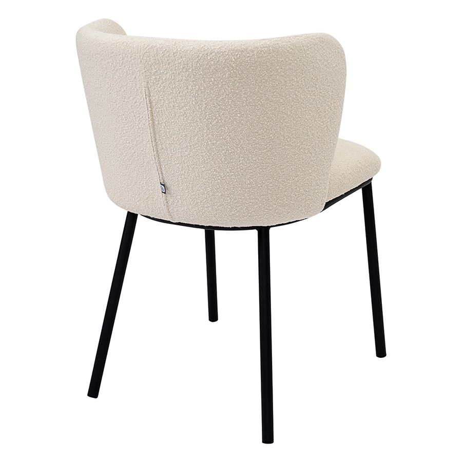 Стул Фогги, букле, молочный | Replace