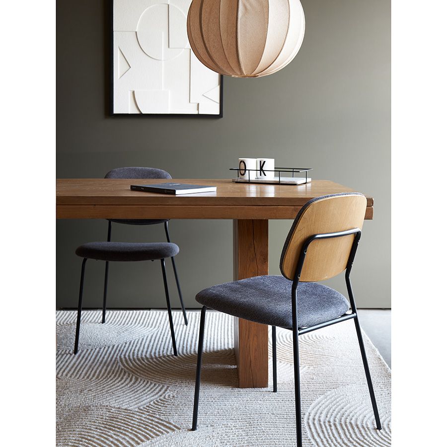 Стул Тилла, рогожка, дымчато-серый | Replace