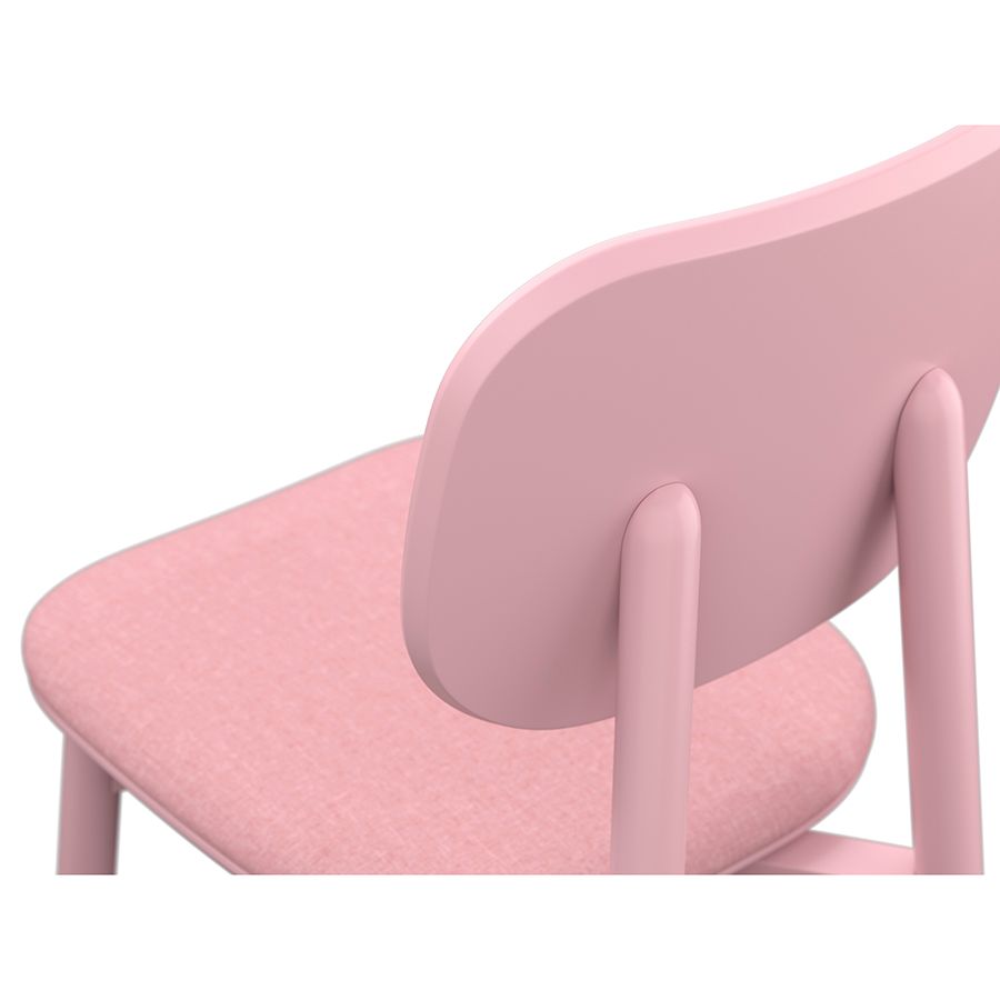 Стул Сага, рогожка, розовый | Replace