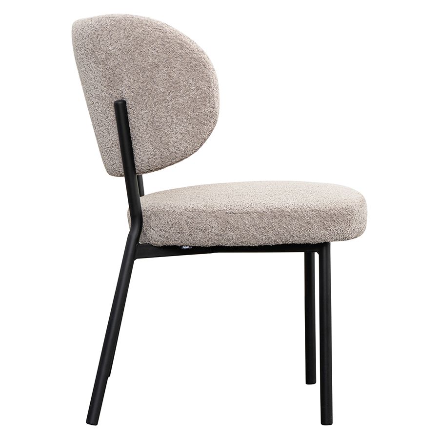 Стул Робби, букле, серо-бежевый | Replace