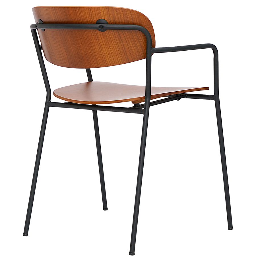 Стул с подлокотниками Торфрид, орех | Replace