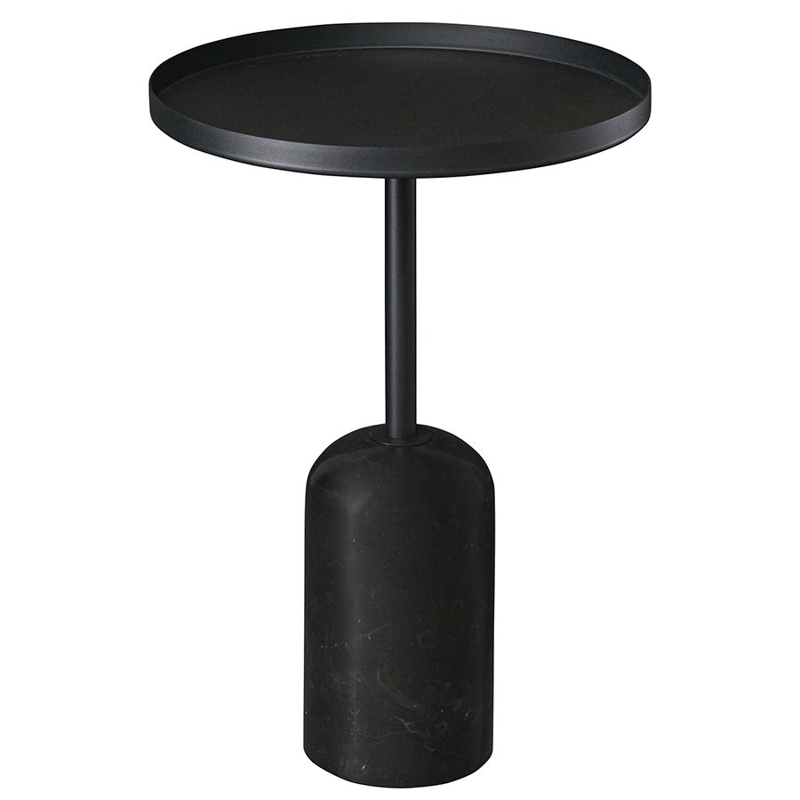 Столик кофейный Ларс, D40 см, черный | Replace