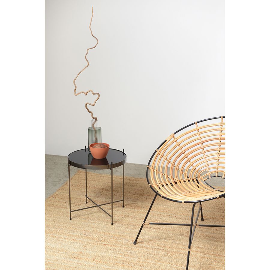 Столик Джосен, D43 см, черный | Replace