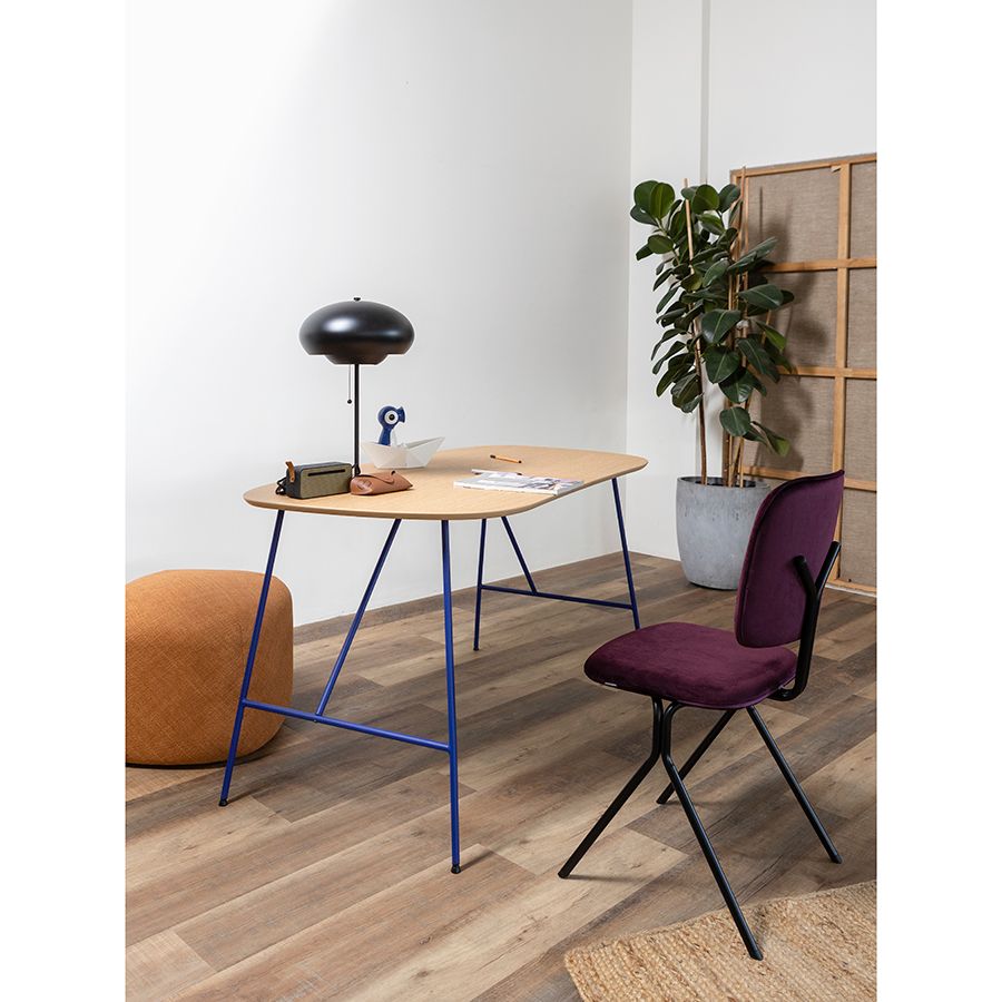 Стол письменный Андер, 142,5х74 см, синий | Replace