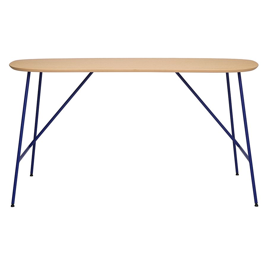 Стол письменный Андер, 142,5х74 см, синий | Replace