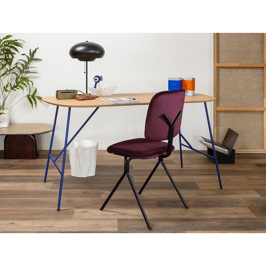 Стол письменный Андер, 142,5х74 см, синий | Replace