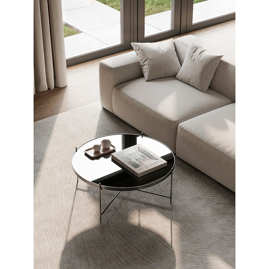 Столик Джосен, D85 см, черный | Replace