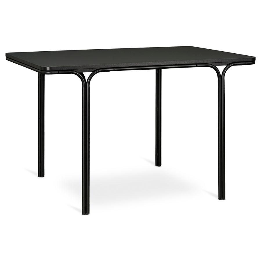 Стол обеденный Рор, 85х120 см, черный | Replace