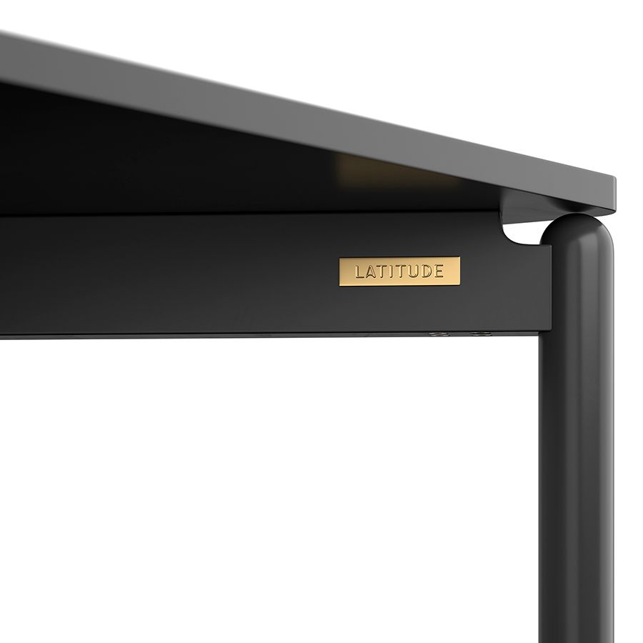 Стол обеденный Сага, 75х120 см, темно-серый | Replace