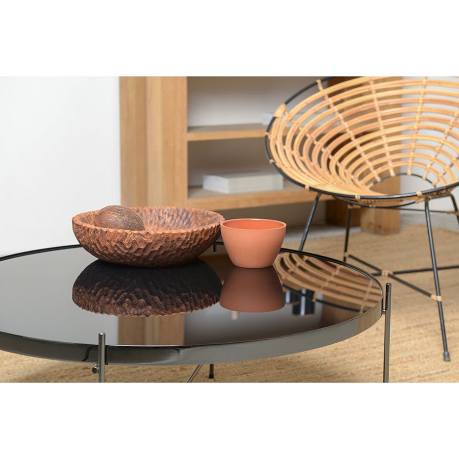 Столик Джосен, D85 см, черный | Replace