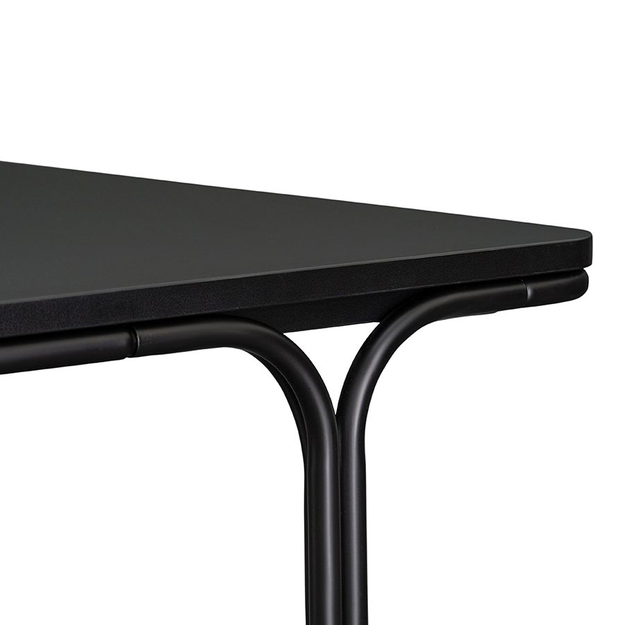 Стол обеденный Рор, 85х120 см, черный | Replace