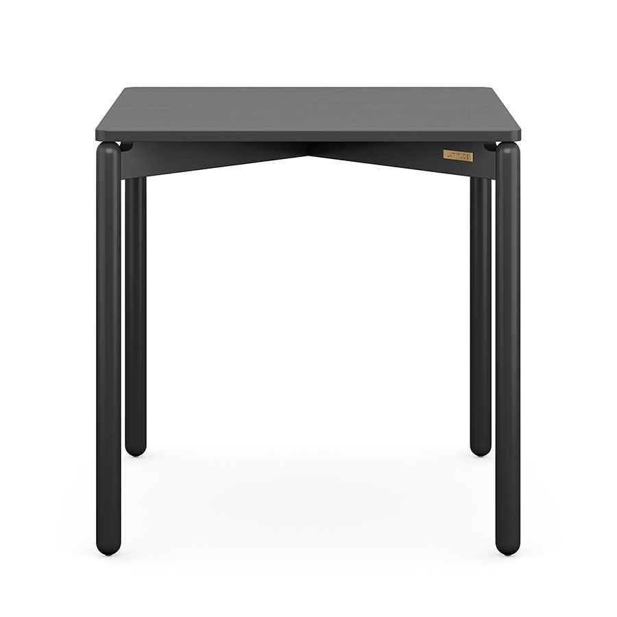 Стол обеденный Сага, 75х75 см, темно-серый | Replace