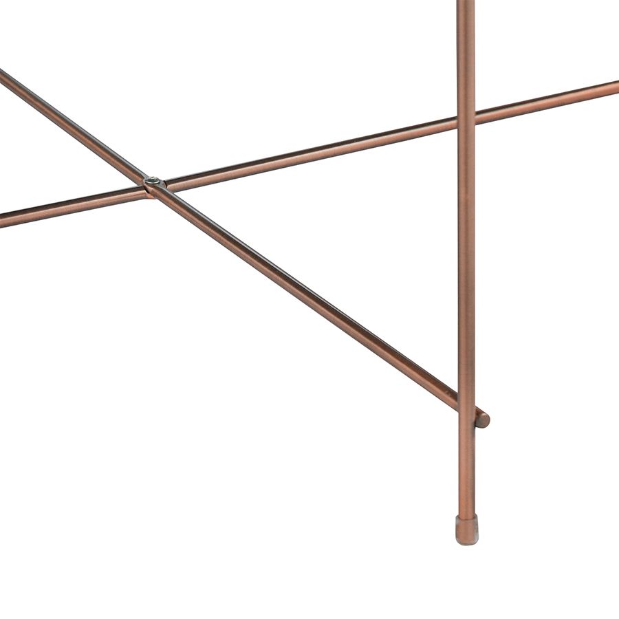 Столик Джосен, D64 см, розовый/медный | Replace