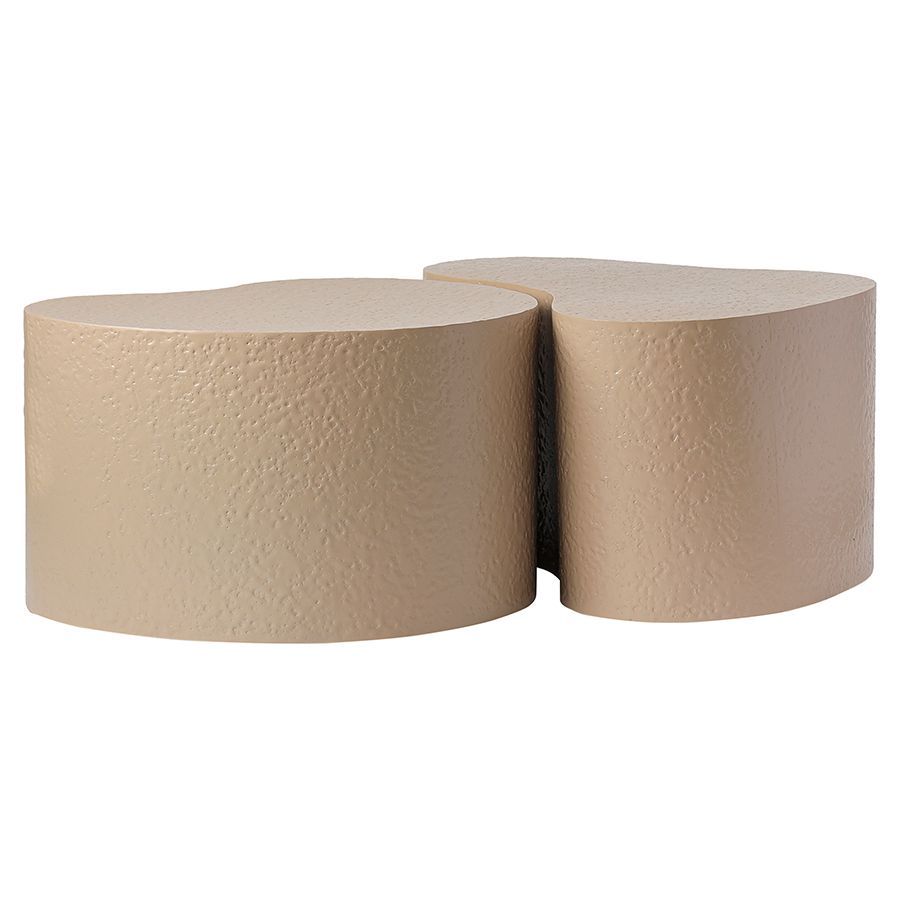 Набор из 2-х столиков Граннис, бежевые | Replace