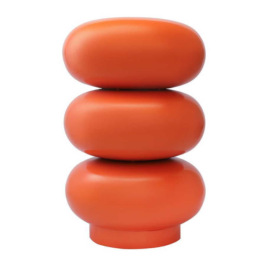 Табурет-столик Свелл, D33 см, апельсиновая цедра | Replace