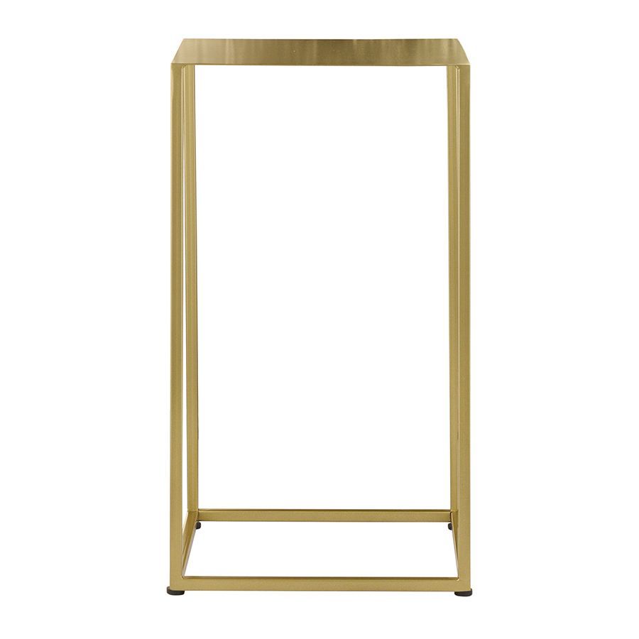 Набор из 2-х столиков Маен голд, золотистые | Replace