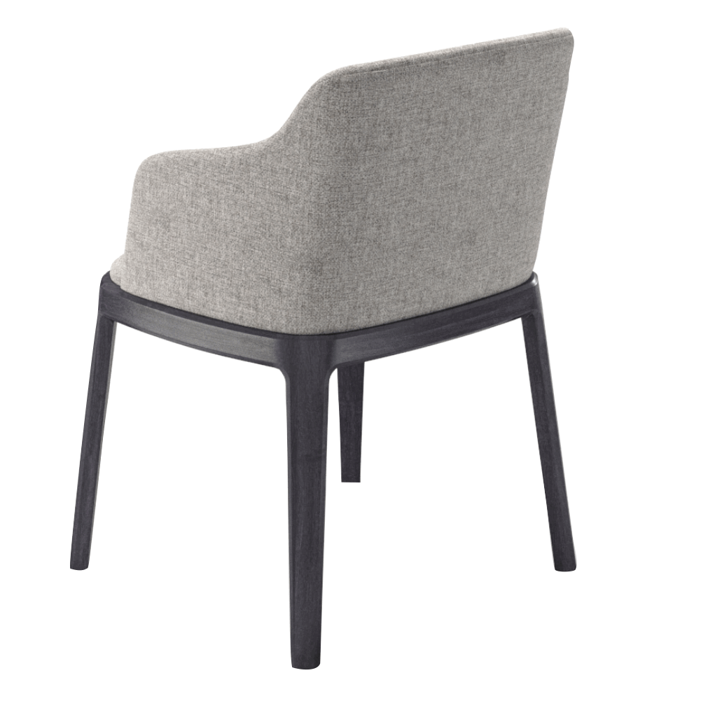 Стул Кан, цвета Дуб антрацит, нептун грей | Replace