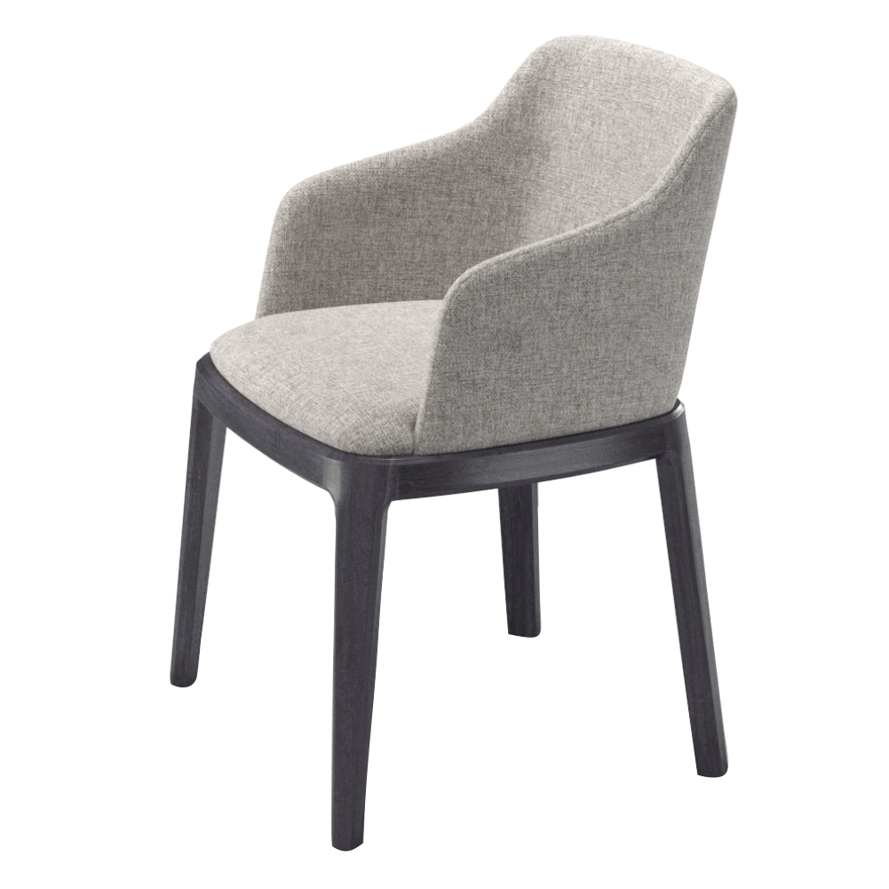 Стул Кан, цвета Дуб антрацит, нептун грей | Replace