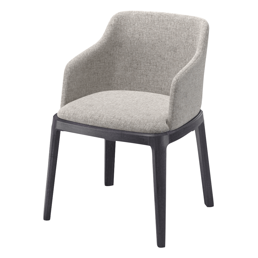 Стул Кан, цвета Дуб антрацит, нептун грей | Replace