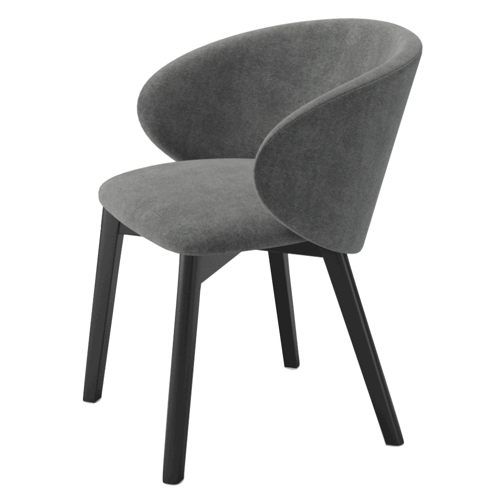 Стул Медиан, серого цвета | Replace