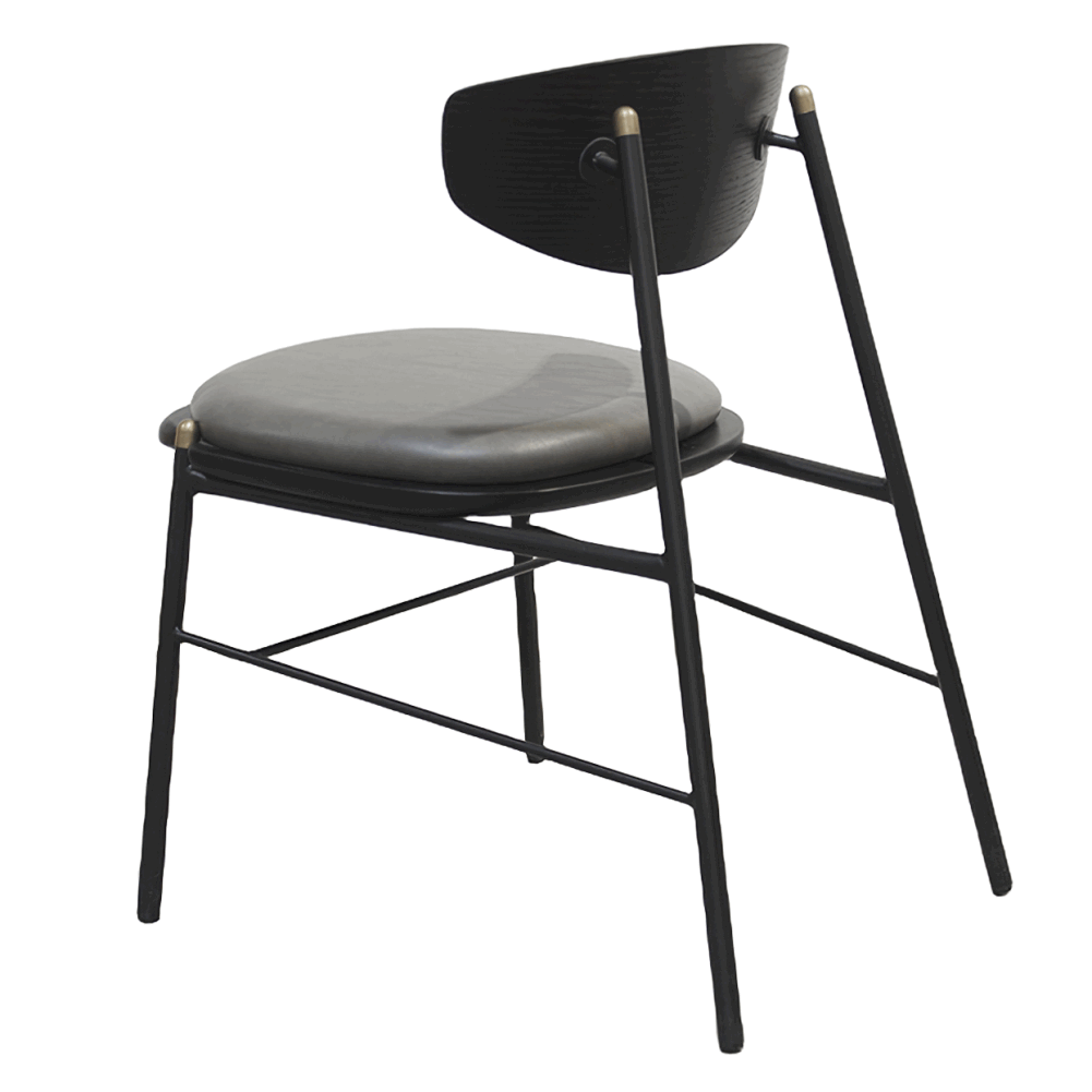 Стул Неруа черного цвета | Replace