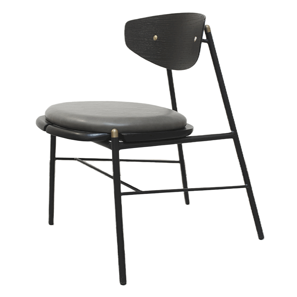 Стул Неруа черного цвета | Replace