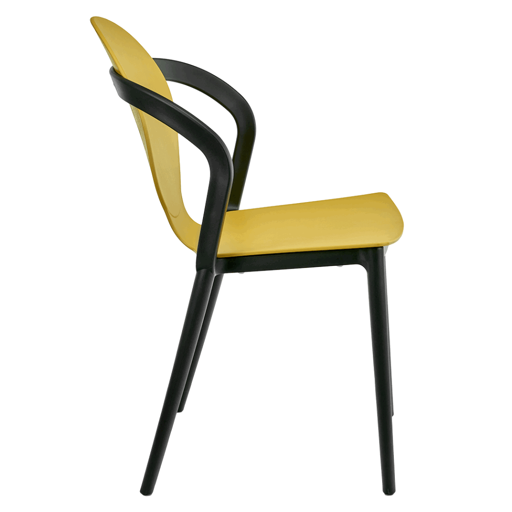 Стул Спун, горчичный | Replace