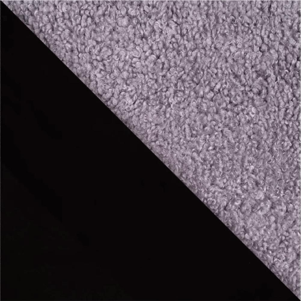 Стул Твил, серого цвета, с черными ножками | Replace