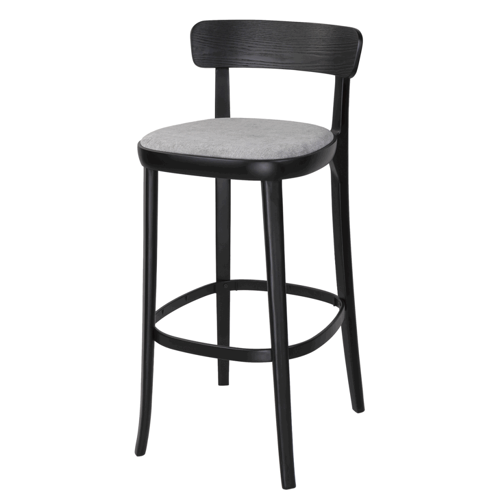 Стул барный Ден, черного цвета | Replace