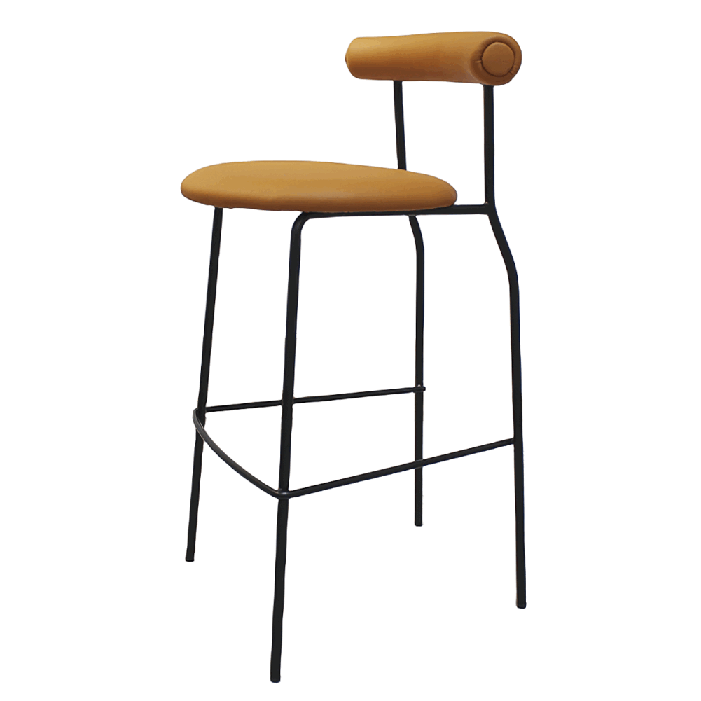 Стул барный Клив, коричневого цвета | Replace