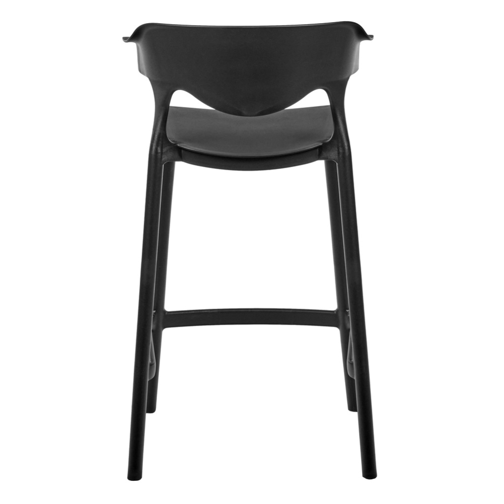 Стул полубарный Форма, чёрный | Replace