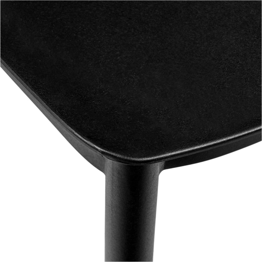 Стул полубарный Форма, чёрный | Replace