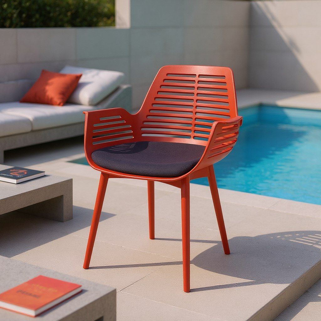 Стул Майдо, красного цвета | Replace