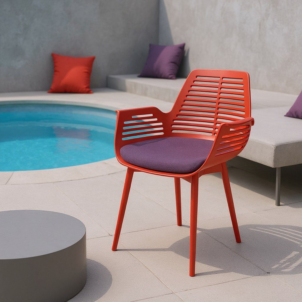 Стул Майдо, красного цвета | Replace