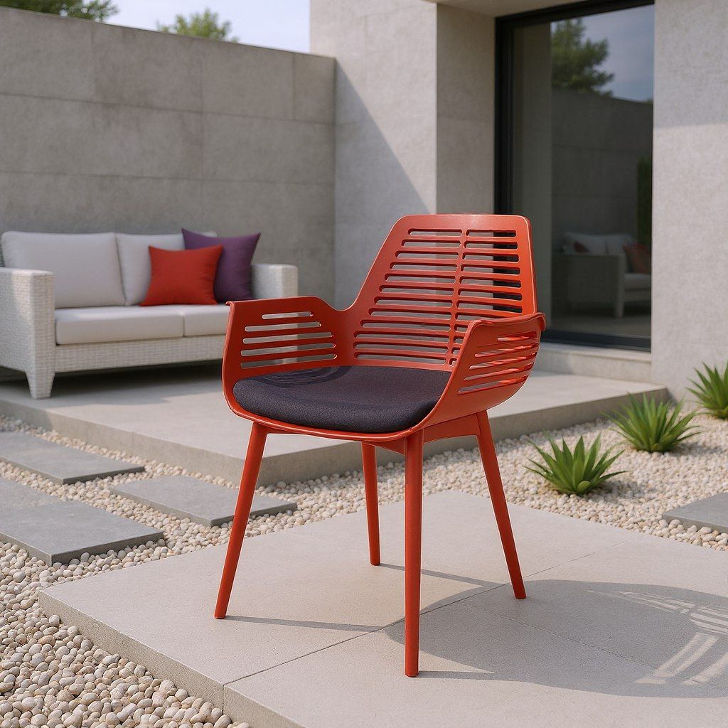 Стул Майдо, красного цвета | Replace