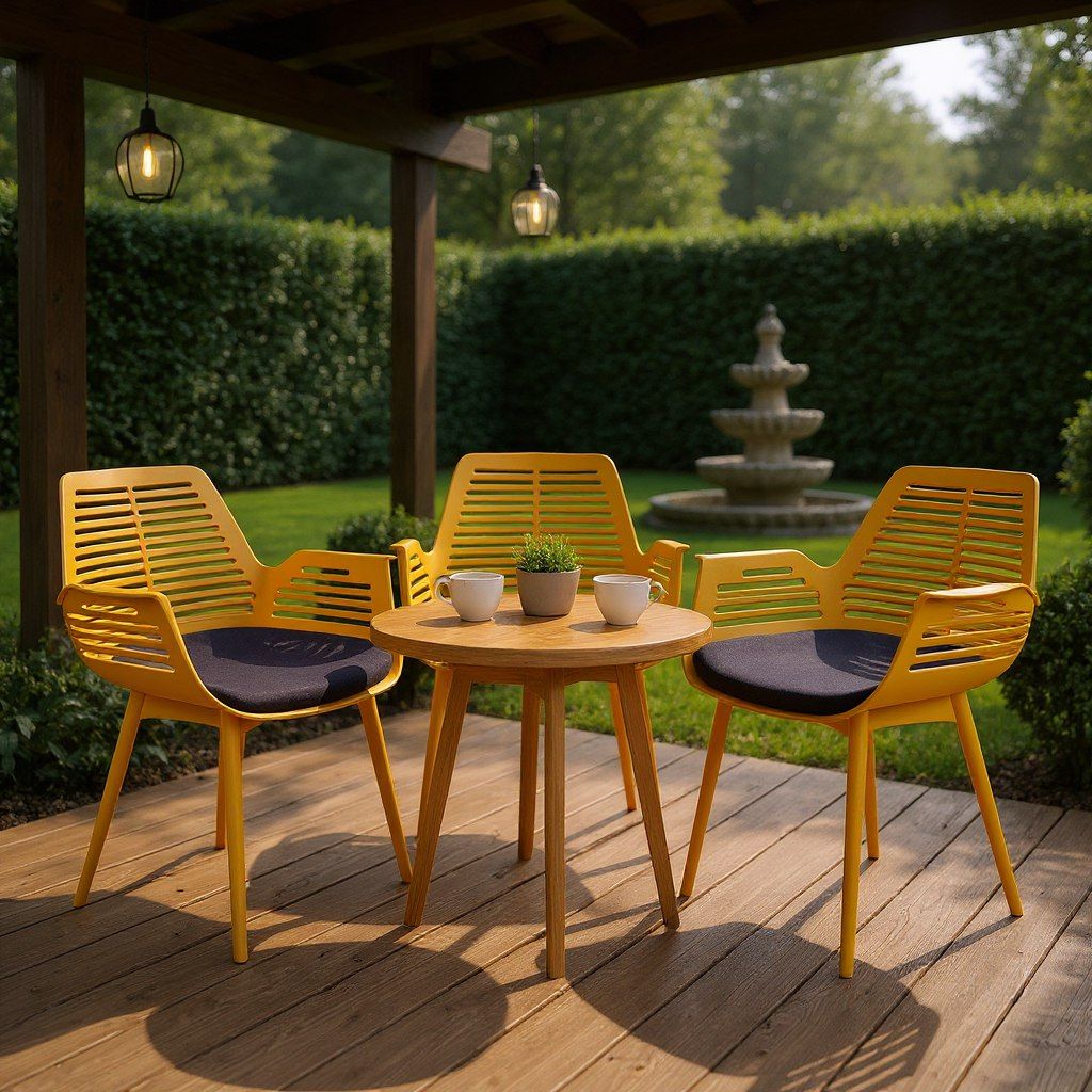 Стул Майдо, желтого цвета | Replace