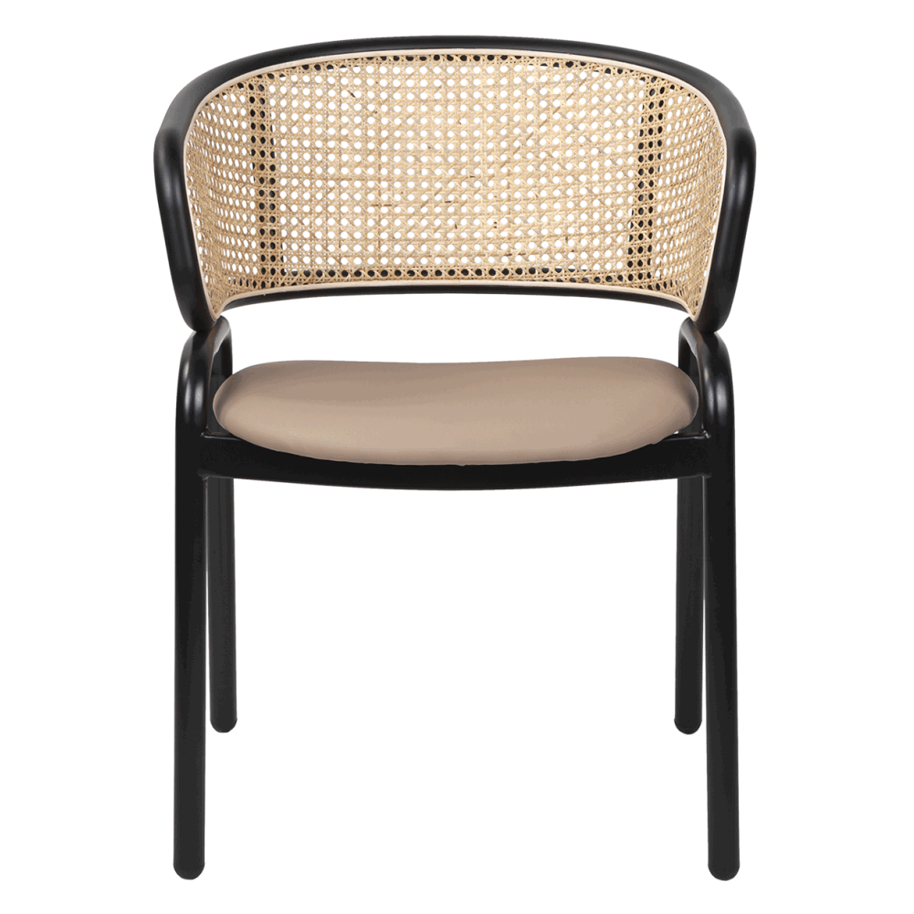 Стул Квин, черного цвета | Replace